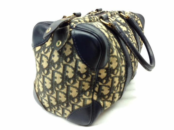 Speedy 25 Navy / Beige Satchel
