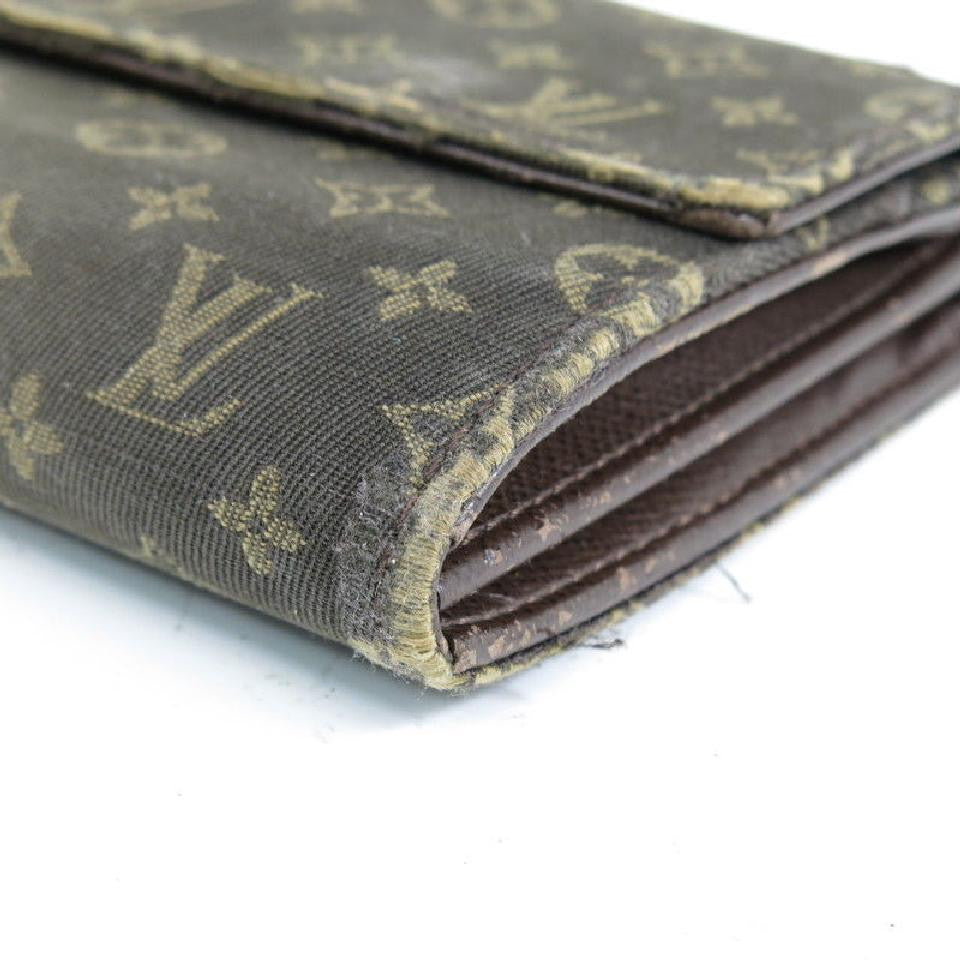 Louis Vuitton Monogram Wallet Mini Lin Sarah Preowned