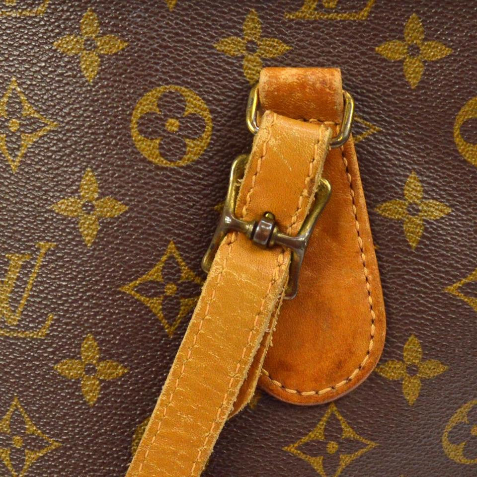 Authentic Louis Vuitton Shoulder Bag Bucket GM Monogram Used LV