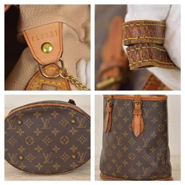 Louis Vuitton, Bags, Louis Vuitton Vintage Bucket Bag Great Condition  Small Stain Shownbewitched