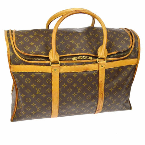 Sac Demi Souple 55 Brown Travel Bag